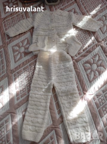 Детски  и бебешки плетени дрехи , снимка 14 - Детски комплекти - 42936270