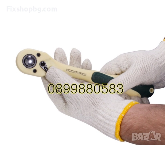 Гумирана тресчотка 1/2 със 72 зъба Rockforce, снимка 5 - Гедорета - 51542819