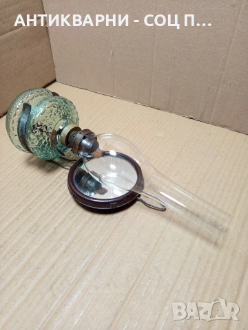 Соц Стара Газена Лампа Фенер С Огледално Отражение. НОМЕР 708., снимка 7 - Антикварни и старинни предмети - 53515128