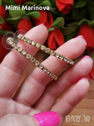 Обици с камъни, снимка 1