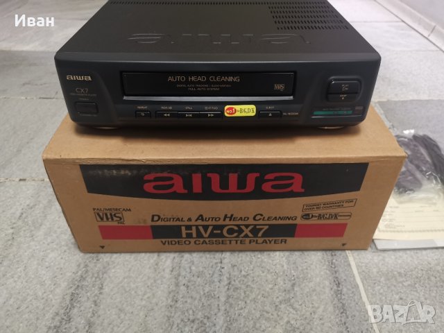 Видео aiwa hv cx7, снимка 5 - Друга електроника - 44085456