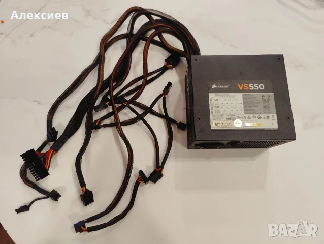Захранване Corsair VS550, снимка 3 - Захранвания и кутии - 51386206