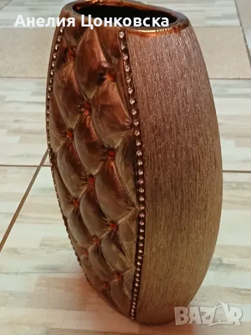 Масивна арт ваза, снимка 1