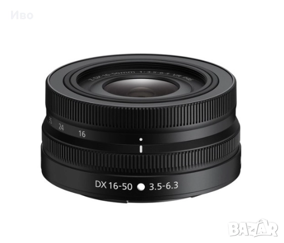 Обектив Nikon NIKKOR Z DX 16-50mm f/3.5-6.3 VR със сенник и CPL филтър