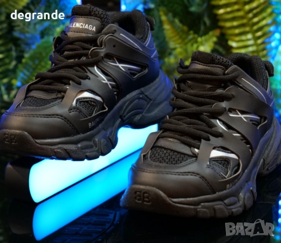 НАМАЛЕНИ Balenciaga track Цвят- Черно