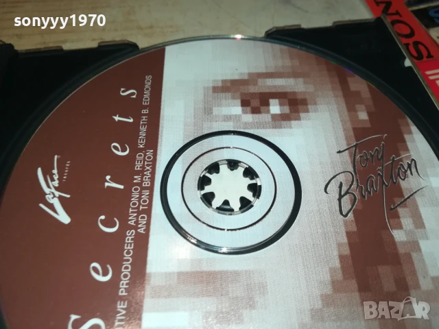 TONY BRAXTON CD 1308250907, снимка 14 - CD дискове - 51347987