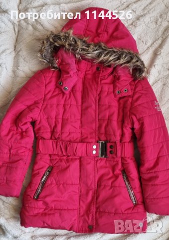 Зимно яке за момиче 116-122см, Tom Tailor , снимка 1 - Детски якета и елеци - 43020766