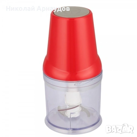 Чопър Oliver Voltz OV51111C, 400 W, 500 ml, Двоен нож, Червен