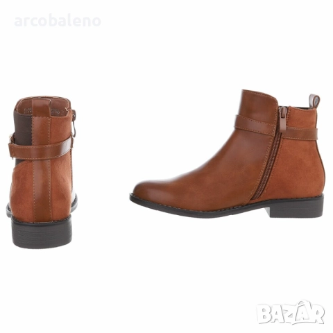 Дамски класически боти до глезена, 2цвята , снимка 11 - Дамски боти - 51680227