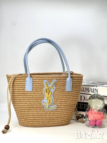 чанти :➡️43cm⬆️21cm 🌟ysl saint laurent , снимка 6 - Чанти - 51224717