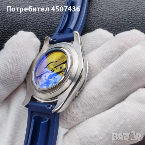 Автоматичен часовник Vоstоk Amphibia,водоустойчив,механизъм Miyota 8215,керамичен безел,дата, снимка 11 - Мъжки - 52357774