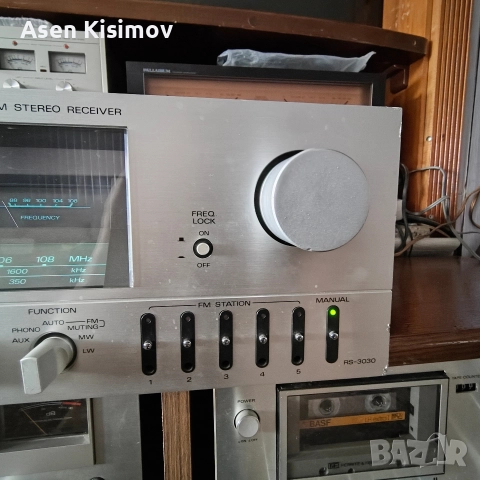 Fisher Rs-3030, снимка 3 - Ресийвъри, усилватели, смесителни пултове - 52913921