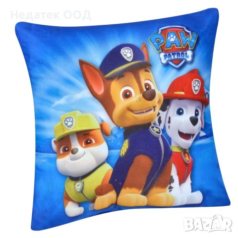 Детска възглавница, Paw Patrol, 30x30см