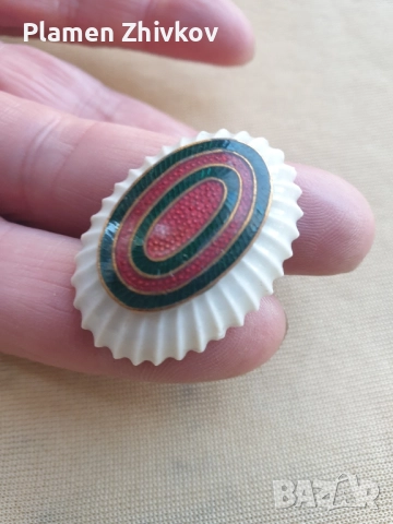 кокарда от царска шапка От времето на Н.В Цар Борис Трети, снимка 2 - Антикварни и старинни предмети - 52154092