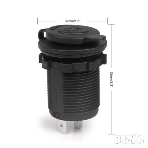 Букса за автомобилна запалка 12V-24V, снимка 6 - Аксесоари и консумативи - 50550656