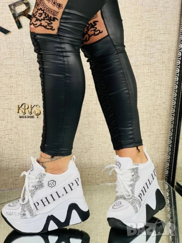 дамски маратонки philipp plein , снимка 3 - Маратонки - 50761686