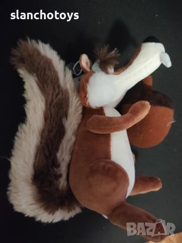 Катерица Скрат, Ледена Епоха,рразмери 23-30см/два размера/, снимка 2 - Плюшени играчки - 48218135