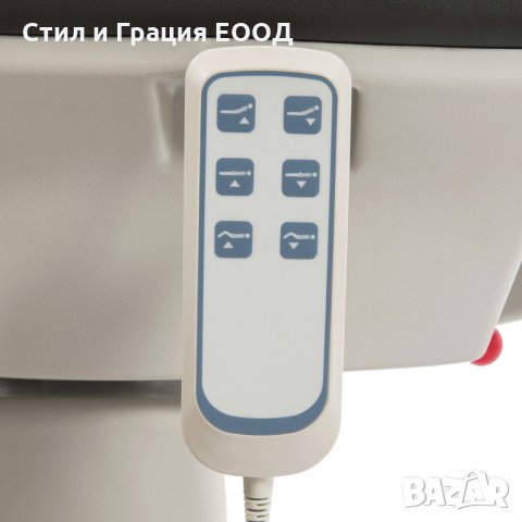 Стол за педикюр Plant (3 мотора) 168 x 56/81,5 x 54/128 см - тъмно сив, снимка 7 - Педикюр и маникюр - 32572098