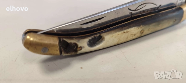 Стара френска джобна ножка Laguiole, снимка 2 - Антикварни и старинни предмети - 52536216