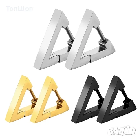 Обеци халки - 3 модела