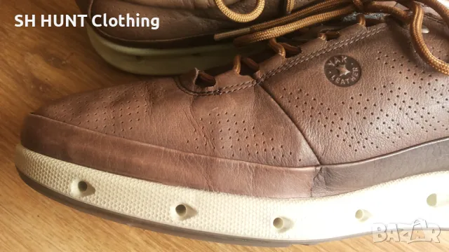 ECCO GORE-TEX YAK LEATHER Shoes размер EUR 44 естествена кожа водонепромокаеми - 1103, снимка 10 - Спортни обувки - 49993636