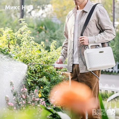 Електрическа градинска пръскачка с батерия 2200 Mah 5L, снимка 3 - Други инструменти - 53433667