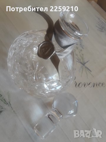 кристална бутилка за парфюм , снимка 4 - Вази - 37161767