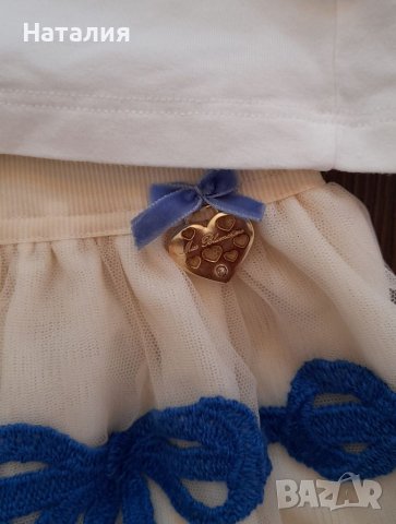 Ново! Костюм Сет Miss Blumarine оригинал, снимка 10 - Детски ризи - 40151717