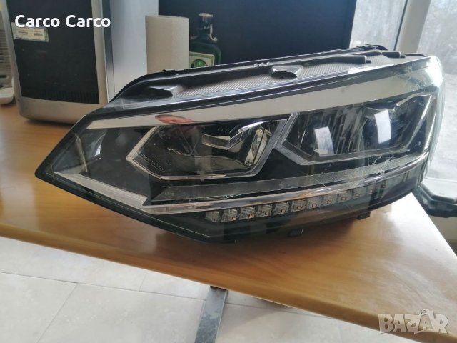 Десен и ляв фар Full Led за Vw Touran 5T original 2016-2018год. Фолксваген Туаран фул лед с оригинал, снимка 9 - Части - 35459791