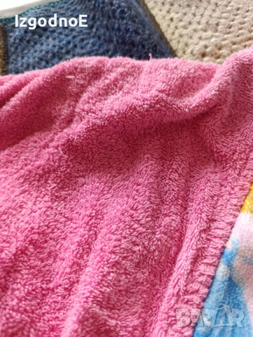 6-8г Български памучен халат Елза и Ана Frozen , снимка 5 - Хавлии и халати - 50603439