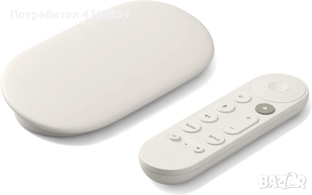  Google TV Streamer 4K Android TV Netflix YouTube Нов