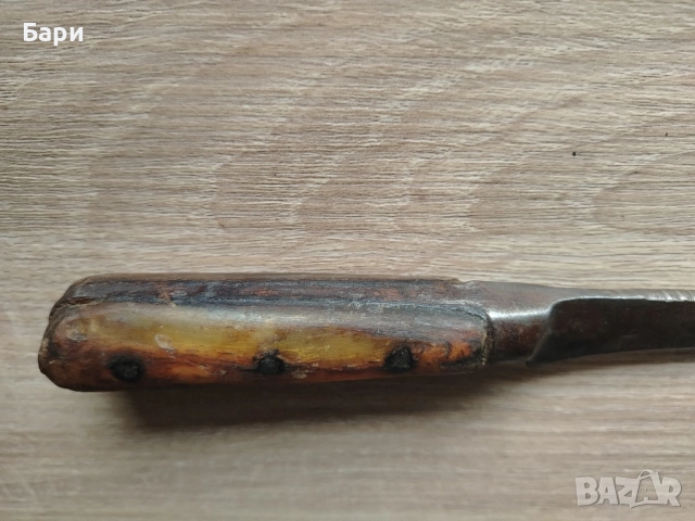 Стар автентичен български малък кован нож каракулак 19век, снимка 10 - Колекции - 51970979