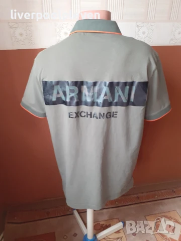 👉Armani Exchange Original L ефектна, снимка 4 - Тениски - 50928880