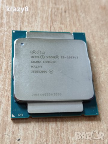 Intel Xeon E5 2603v3 SR20A lga 2011-3, снимка 3 - Процесори - 43774187