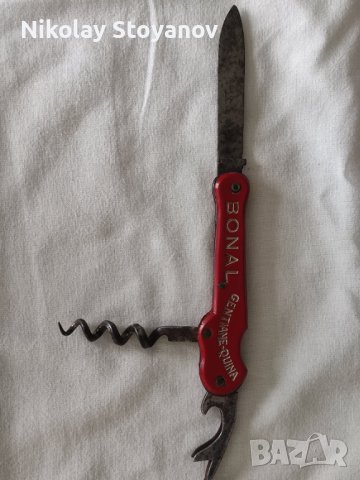 Старо джобно ножче "BONAL", снимка 3 - Антикварни и старинни предмети - 37653286