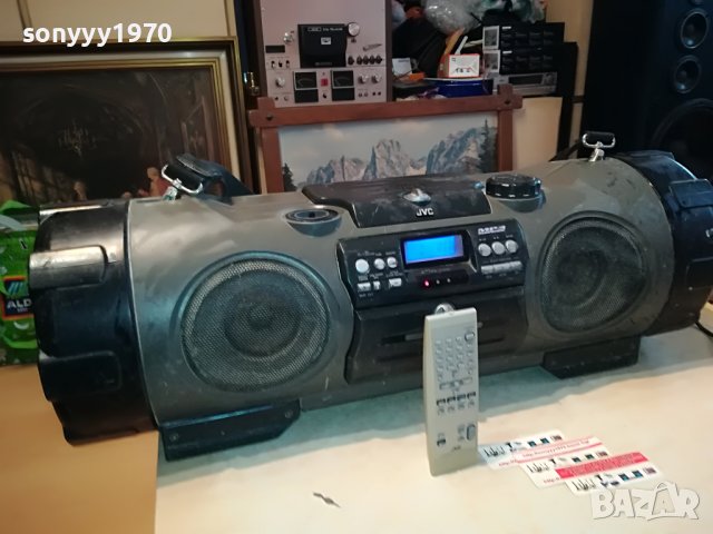 MONSTER JVC+REMOTE BOOMBOX 2401231544, снимка 1 - Радиокасетофони, транзистори - 39419031