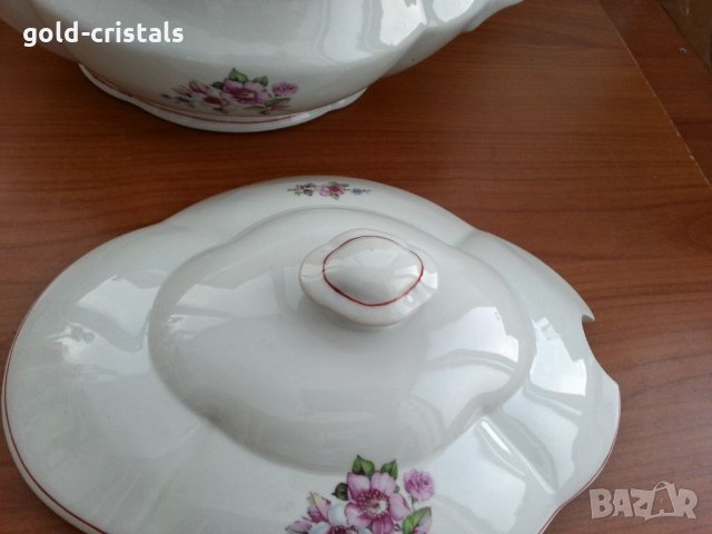 Стар български порцелан чинии, снимка 11 - Антикварни и старинни предмети - 33205723