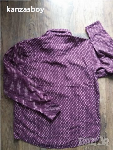 carhartt dots shirt - страхотна мъжка риза КАТО НОВА, снимка 12 - Ризи - 32413029