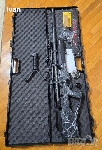 Hatsan Hercules Bully Long 6,35 PCP въздушна пушка, снимка 3 - Въздушно оръжие - 53090356