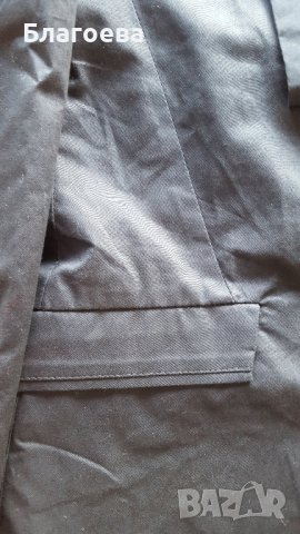 мъжко синьо сако