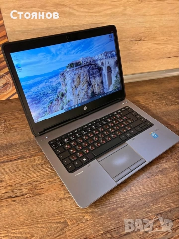 Laptop HP ProBook 640 Intel core i3 / 8 gb ram / 120 gb SSD Като нов