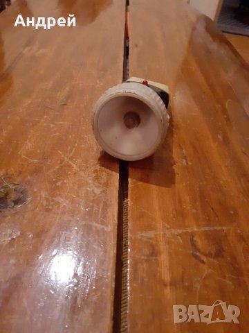 Старо акумулаторно фенерче #3, снимка 2 - Антикварни и старинни предмети - 28139885