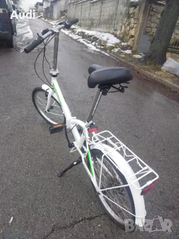Сгъваем велосипед KS CUCLING CLASSIC Folding Bicycle 20 цолови капли. Внос от Германия. Лека алумини, снимка 13 - Велосипеди - 48431997