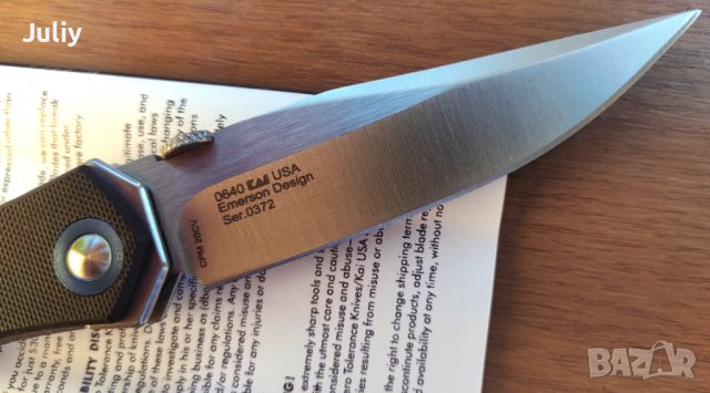 Сгъваем нож ZT0707 / ZT0640, снимка 12 - Ножове - 37994178