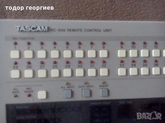 TASCAM RC-848 REMOTE CONTROL UNIT, снимка 2 - Декове - 32695894