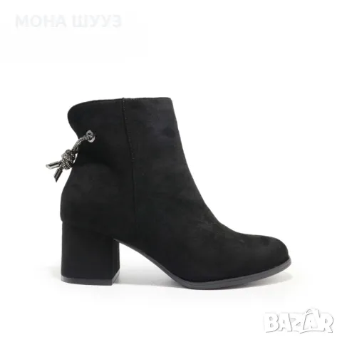 ДАМСКИ БОТИ НА ТОК код 16, снимка 2 - Дамски боти - 47383931