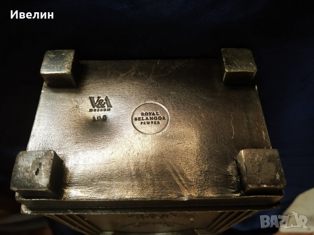 метален корпус за настолен часовник, снимка 4 - Други ценни предмети - 26256035