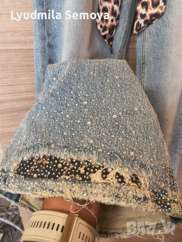 Страхотни дамски дънки , снимка 3 - Дънки - 52791494