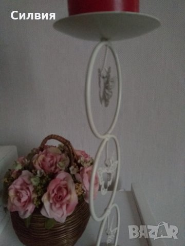 Свещник с пеперуди 🦋🦋🦋, снимка 5 - Декорация за дома - 27600167