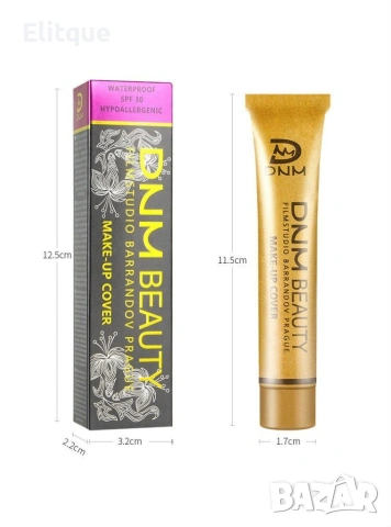 Силно покривен фон дьо тен DMN Beauty Hzs152, снимка 5 - Козметика за лице - 53345334